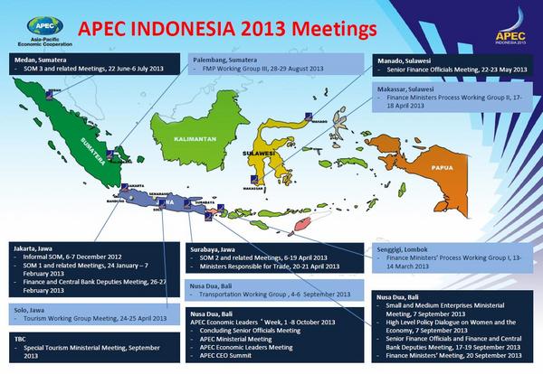 APEC 2013 akan Diliput oleh 2.300 Wartawan  dari Seluruh Dunia